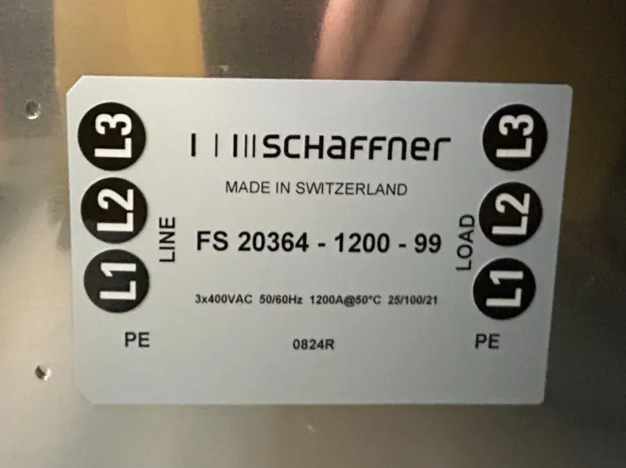 AC-Filter 1 Schaffner FS20364-1200-99