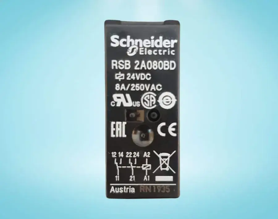 Interface Relais Zelio 2W 24VDC; RSB2A080BD